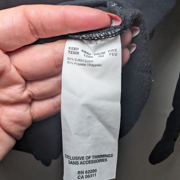 Puma Asymmetrical Full Zip Hoodie Black - Large - Picture 7 of 9